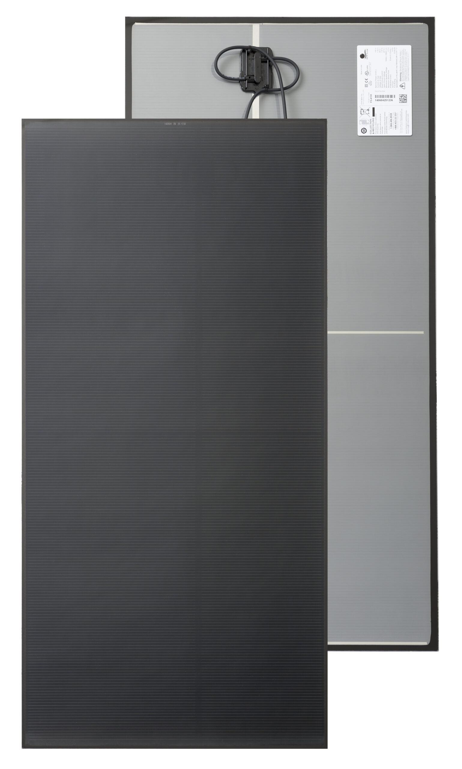 First Solar FS-4115A-3, Series 4 115w Thin Film Frameless 1500v